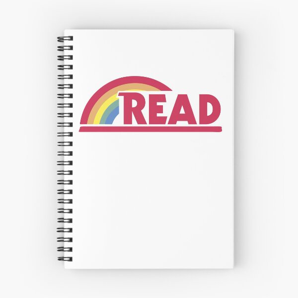 Item preview, Retro Reading Rainbow Read Parody Teacher, Student, Avid Reader, Book Club, Reading, Graphic designed and sold by TocaLuna.