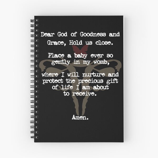 Item preview, Place a baby ever so gently in my womb | Fertility Prayer designed and sold by Christopher Taylor.