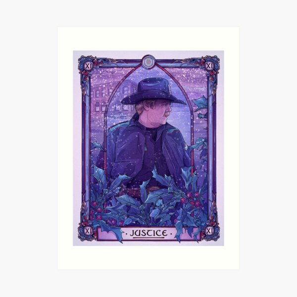 Nedley | Justice | Wynonna Earp Tarot Art Print