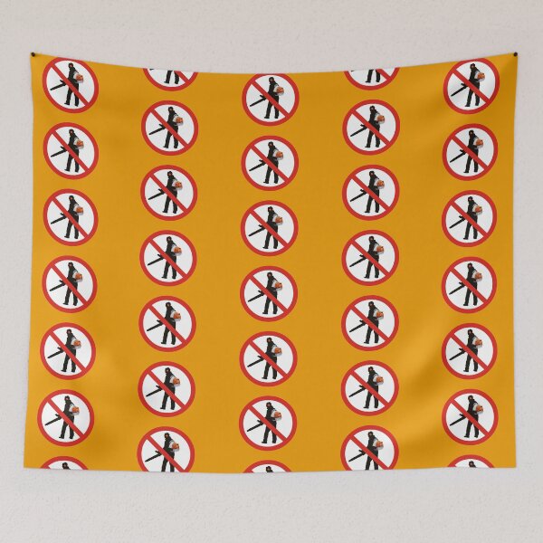Item preview, leaf blowing prohibited orange designed and sold by André Cremers.