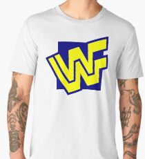 Vintage WWF World Wrestling Federation Logo, 1994 Men's Premium T-Shirt
