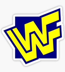 Vintage WWF World Wrestling Federation Logo, 1994 Sticker