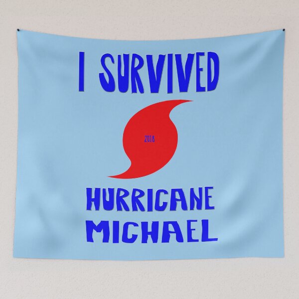 Item preview, I Survived Hurricane Michael 2018 designed and sold by Frankie Cat Photography.