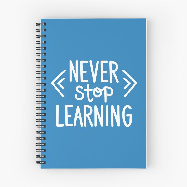 Item preview, Never Stop Learning designed and sold by inklaura.