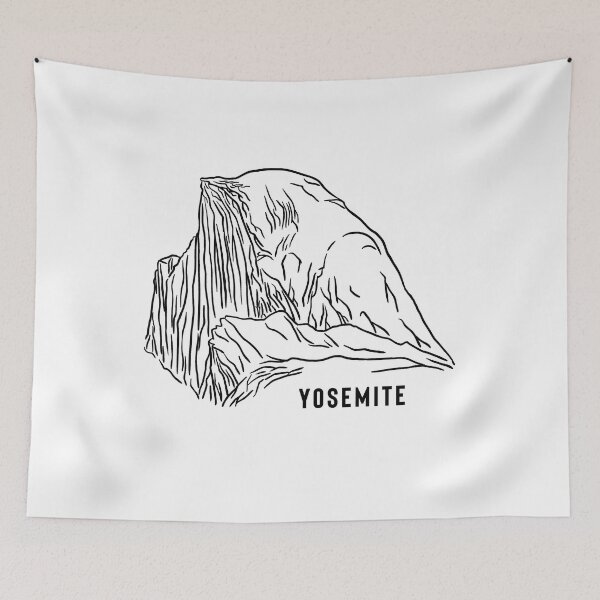 Item preview, Yosemite National Park Half Dome designed and sold by NJThree.
