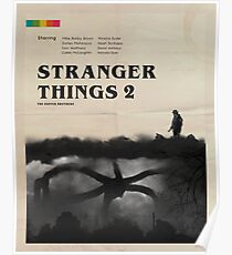 Stranger Things 2 Vintage Poster