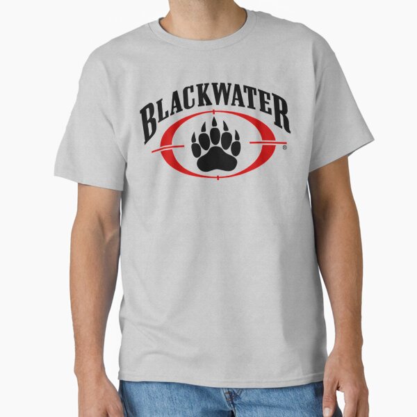 Vista previa del artículo con la obra «BlackWater academi security constellis», diseñado y vendido por ShirtsForHumans.
