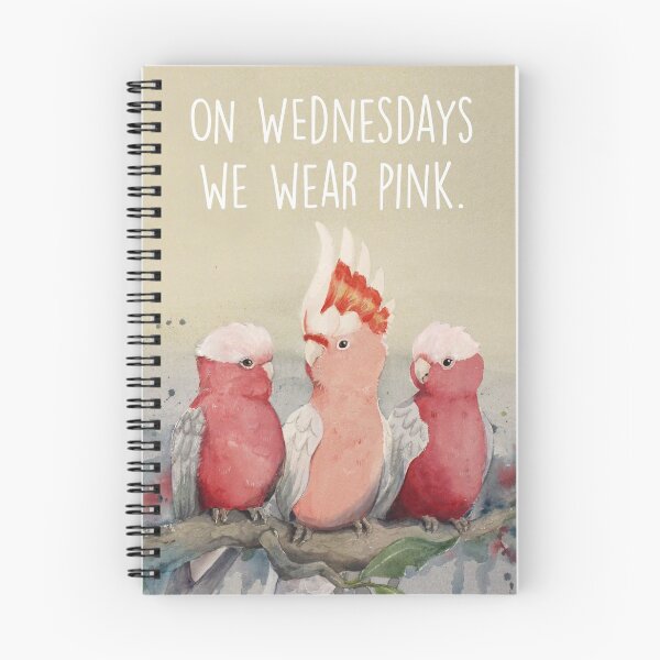 Item preview, Wednesday Galahs designed and sold by Sarah  Mac Illustration.
