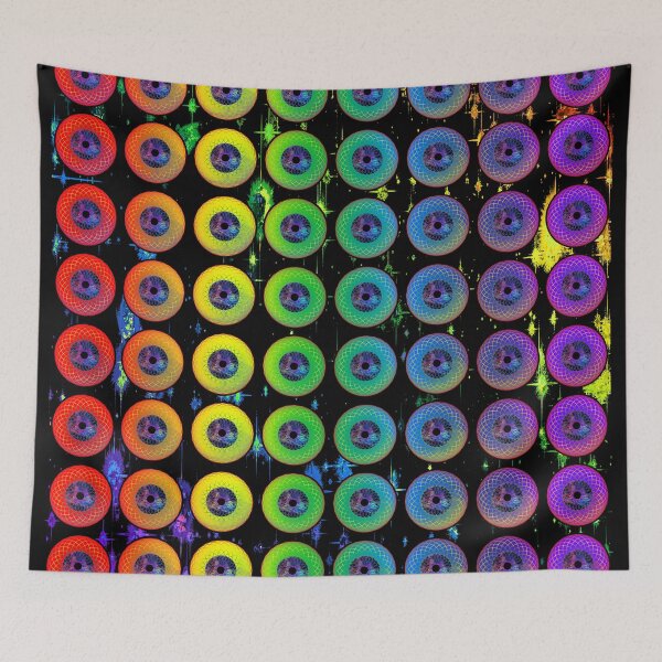 Item preview, Rainbow Eye Wall designed and sold by Sacred  Spectrum.