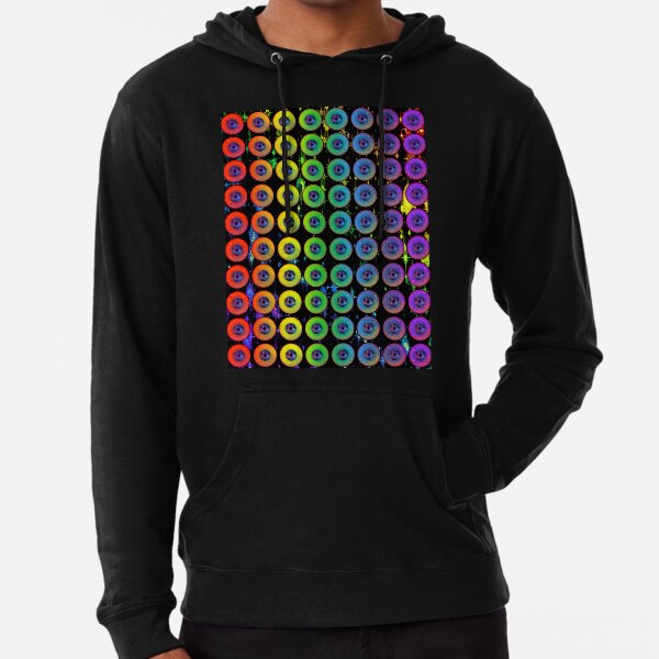 rainbow eye hoodie