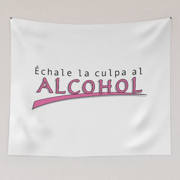 Item preview, Echale la culpa al alcohol designed and sold by estudio3e.