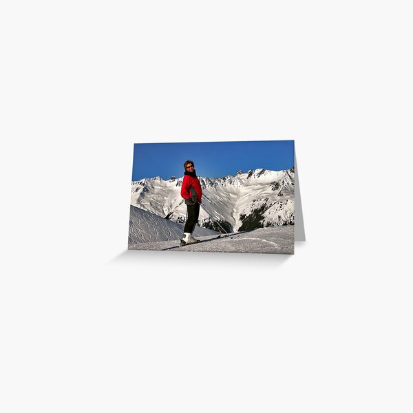 Ans on the Silvretta Nova Greeting Card