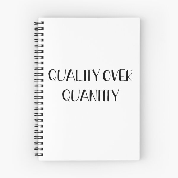 Item preview, Quality over quantity designed and sold by Alice Monber’s LETTERING.