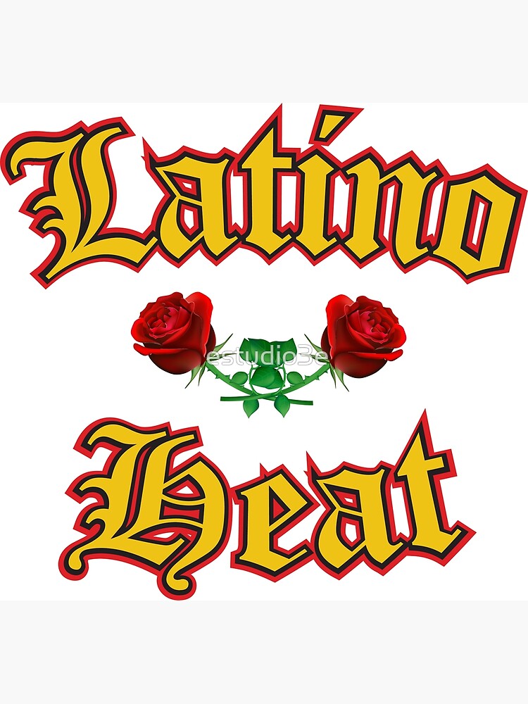 "Latino Heat Reggaeton design" Canvas Print by estudio3e Redbubble