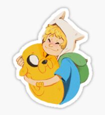 Finn and Jake sticker Sticker