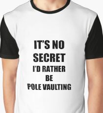 Pole Vaulting Sport Fan Lover Funny Gift Idea Graphic T-Shirt