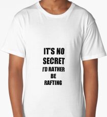 Rafting Sport Fan Lover Funny Gift Idea Long T-Shirt