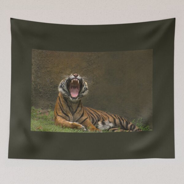Item preview, Tigers yawning designed and sold by Zina Stromberg.