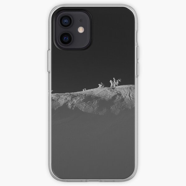 Windy Alpine Ridge in Winter iPhone Soft Case