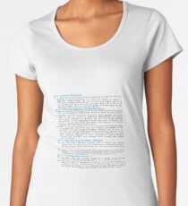 #Text #Physics #education #research #problems #potential #facts #time #vertical #typescript #inarow #concepts #ideas #imagination #expertise #wisdom #resourceful #nopeople #manager #organization Women's Premium T-Shirt
