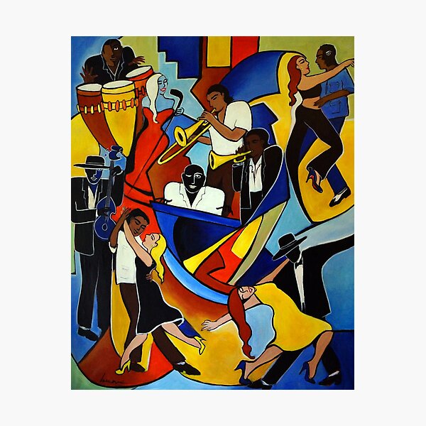 Vista previa del artículo con la obra «Colores Salsa», diseñado y vendido por Valerie Vescovi.