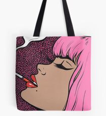 Pink Smoking Comic Mädchen Tasche