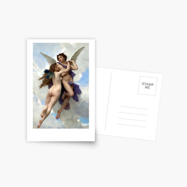 Item preview, Cupid and Psyche - William Adolphe Bouguereau designed and sold by forgottenbeauty.