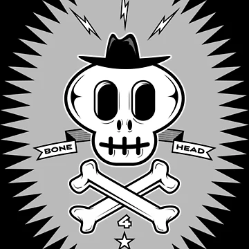 Artwork thumbnail, Bone Head by Ruffmouse