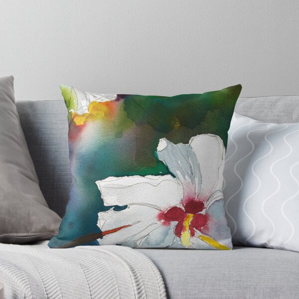 Item preview, Hibiscus in Whites designed and sold by Sally Griffin.