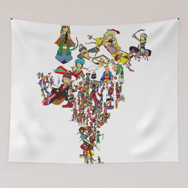 Item preview, Europa Universalis IV - National Personifications Map of Central Asia designed and sold by NekraTahor.