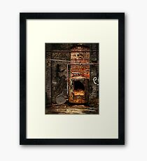 belly of the beast Framed Print