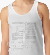 #text #education #research #achievement #facts #time #concepts #ideas #imagination #expertise #wisdom #resourceful #development #Physics Tank Top