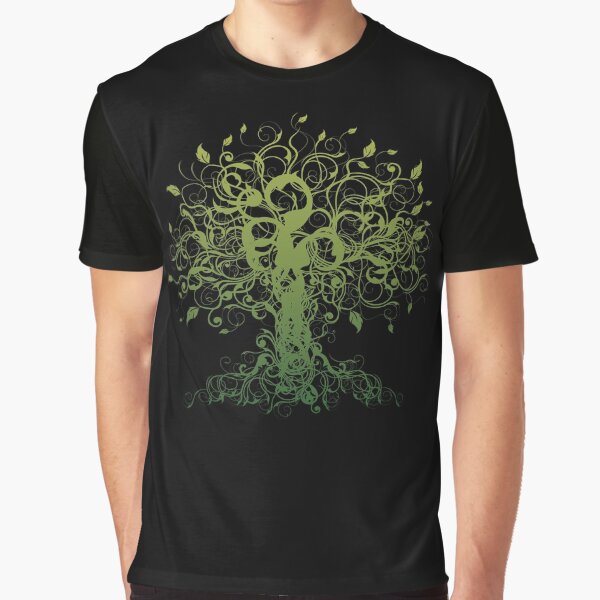 Meditate, Meditation, Spiritual Tree Yoga Graphic T-Shirt