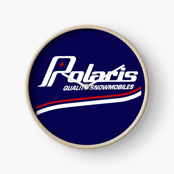 Vintage Polaris Snowmobiles USA Clock