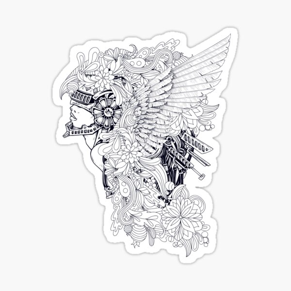 soldier-of-god-sticker-for-sale-by-flashfiretees-redbubble