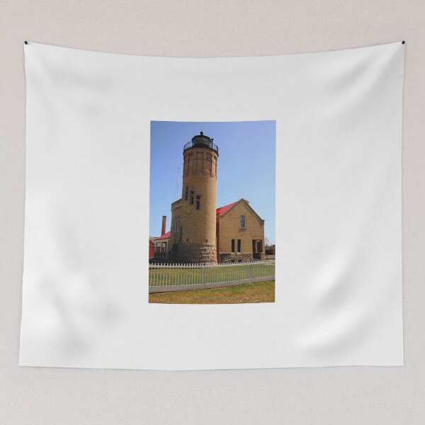 Item preview, Lighthouse - Mackinac Point, Michigan designed and sold by Frank Romeo.