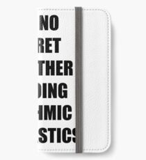 Rhythmic Gymnastics Sport Fan Lover Funny Gift Idea iPhone Wallet/Case/Skin