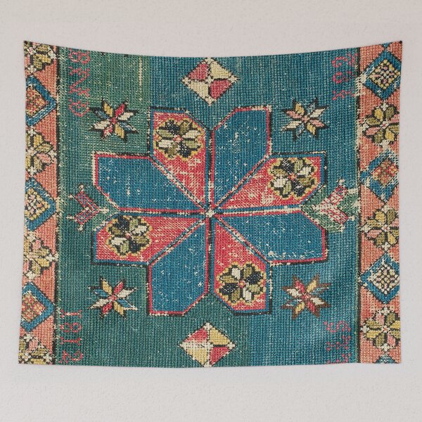 Item preview, Agedyna  Antique Swedish Carriage Cushion designed and sold by Vicky Brago-Mitchell®.