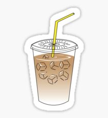 Iced latte Sticker