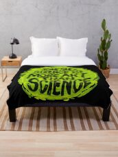 Sometimes Science is More Art Than Science Throw Blanket