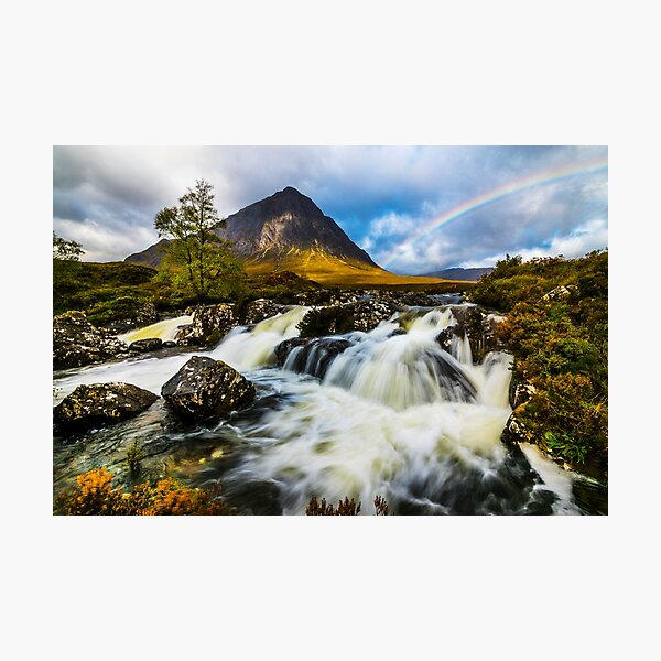 Item preview, Buachaille Etive Mòr Rainbow designed and sold by Adrian Alford Photography.