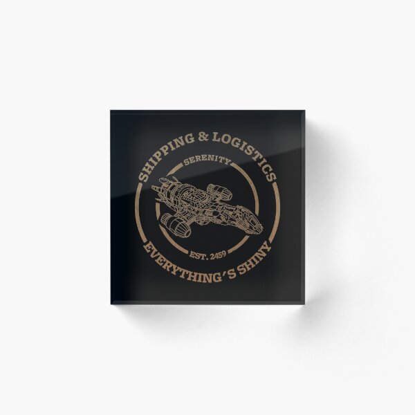 Serenity Shipping & Logistics Acrylic Block