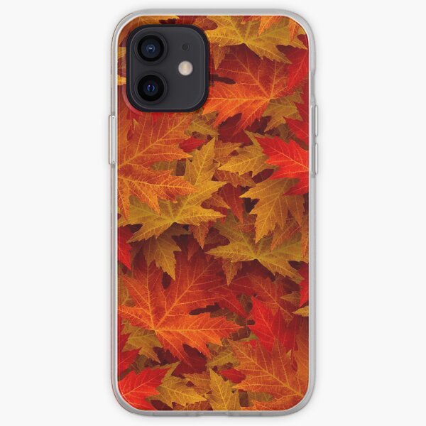 Autumn Leaves Autumn Case iPhone Soft Case