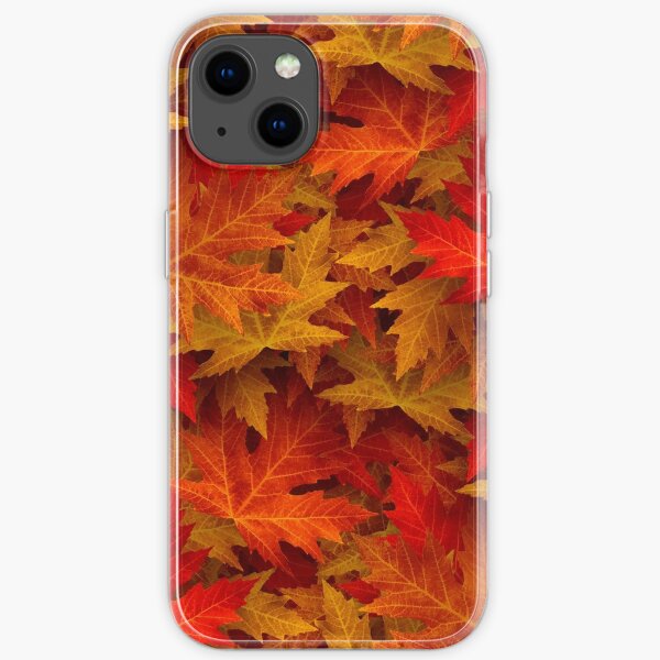 Autumn Leaves Autumn Case iPhone Soft Case
