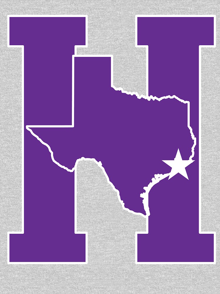 Houston Texas H-Town (Purple) Pullover Hoodie for Sale by Pelicaine