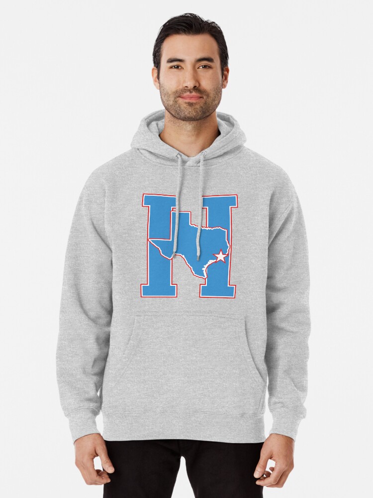 Houston Texas H-Town (Throwback)' Pullover Hoodie for Sale by Pelicaine