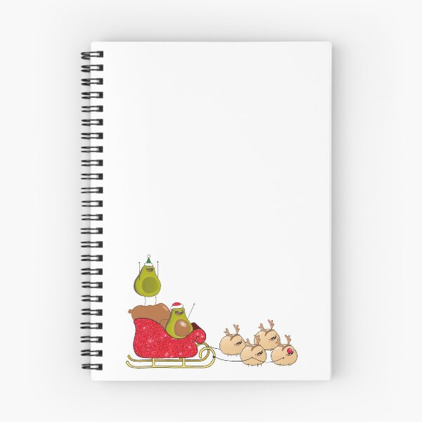 Item preview, Avocado Christmas sleigh designed and sold by LisaVertudaches.