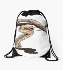 Eastern Brown Drawstring Bag