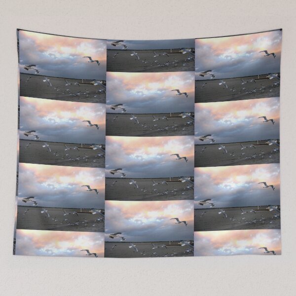 Item preview, Seagulls at Sunset designed and sold by MardiGCalero.