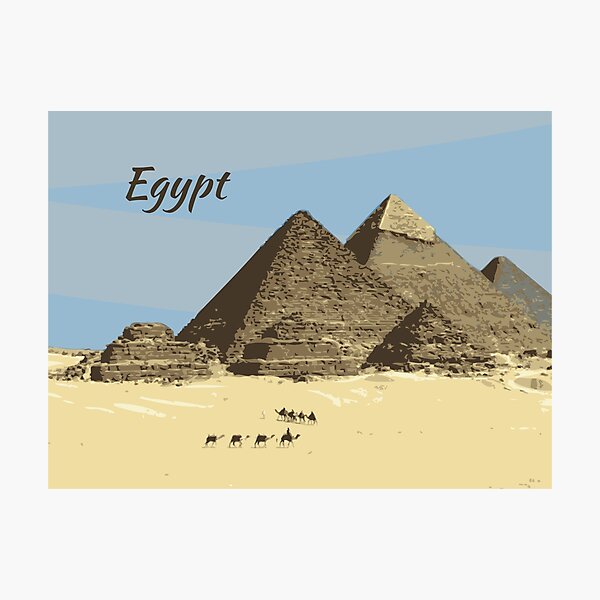 Artikel-Vorschau von Pyramiden von Gizeh Ägypten, designt und verkauft von TheJoeyStudio.